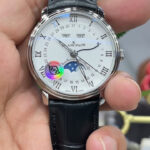 Blancpain 6654/40 мм/календарь с отображением дня недели, даты, фаз Луны
