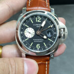 Часы Luminor GMT 44 мм PAM088 (VS Factory, «fish-eye» лупа даты, функция GMT)