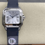 Cartier Santos de Cartier 27 мм кварцевые часы DR Factory — премиальная модель с кожаным ремешком
