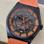 Zenith Defy Skeleton 41 мм — автоматические часы с открытым механизмом Cal.670SK, дизайн «пятиконечная звезда»
