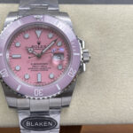 Blaken Rolex Submariner “Pink Phantom” 40mm — кастомный розовый «Pink Sub», механизм 3135